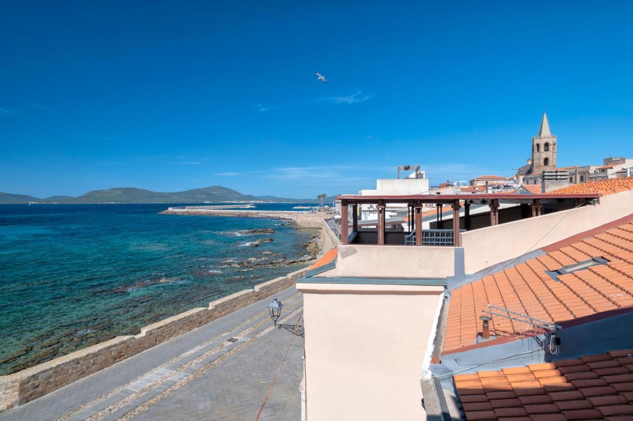 Alguerhome Casa Blu Sea View מראה חיצוני תמונה